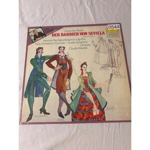 Deutsche Grammophon Rossini Der Barbier von Sevilla LP Claudio Abbado Good Vinyl